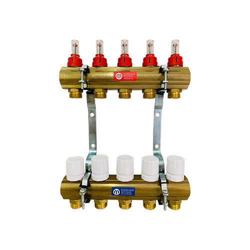 流量计黄铜分集水器